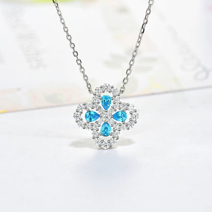 [Favorite]LOOP NECKLACE FULL MOTIF DIAMOND 16MM MULTIPLE COLORS