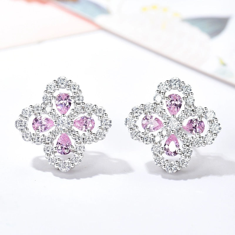 [Favorite]LOOP EARRINGS FULL MOTIF DIAMOND 16MM