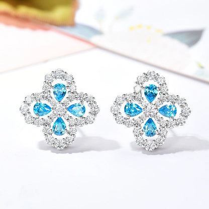 [Favorite]LOOP EARRINGS FULL MOTIF DIAMOND 16MM