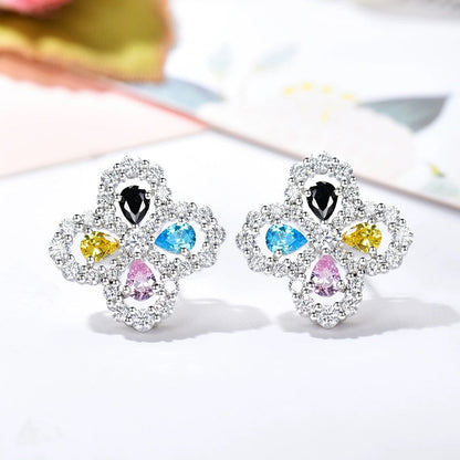 [Favorite]LOOP EARRINGS FULL MOTIF DIAMOND 16MM