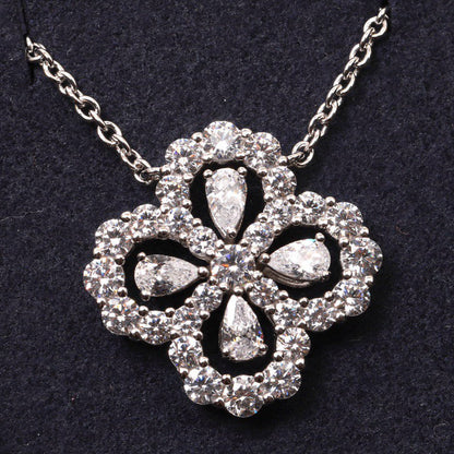 [Favorite]LOOP NECKLACE FULL MOTIF DIAMOND 16MM MULTIPLE COLORS