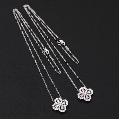 [Favorite]LOOP NECKLACE FULL MOTIF DIAMOND 16MM MULTIPLE COLORS