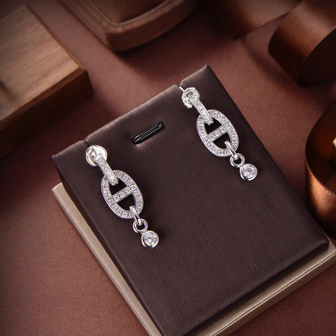 [Favorit]HM KETTEN-DIAMANT-OHRRINGE