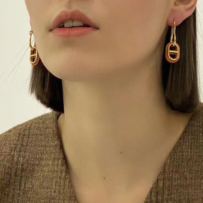 [Favorit]HM O'MAILLON GOLD-OHRRINGE
