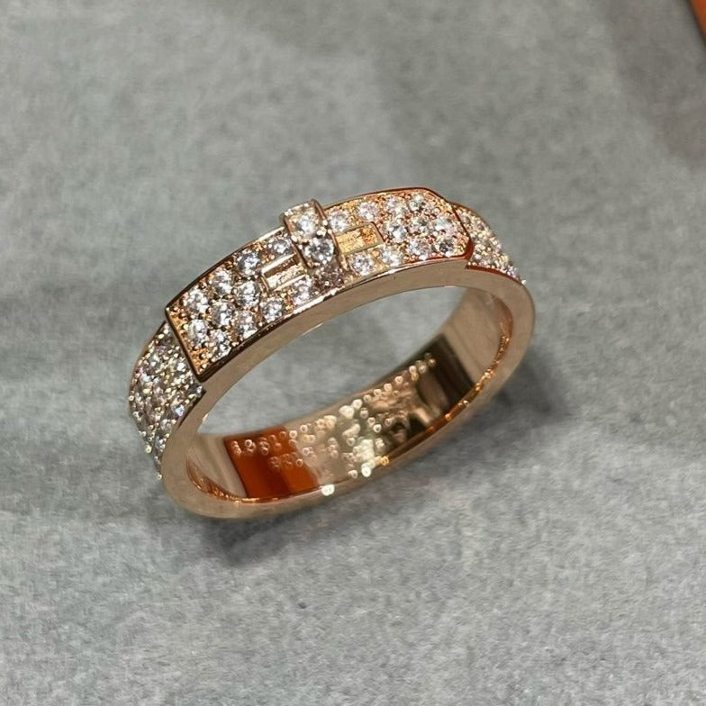 [Favorite]KELLY ROSE GOLD DIAMOND RING