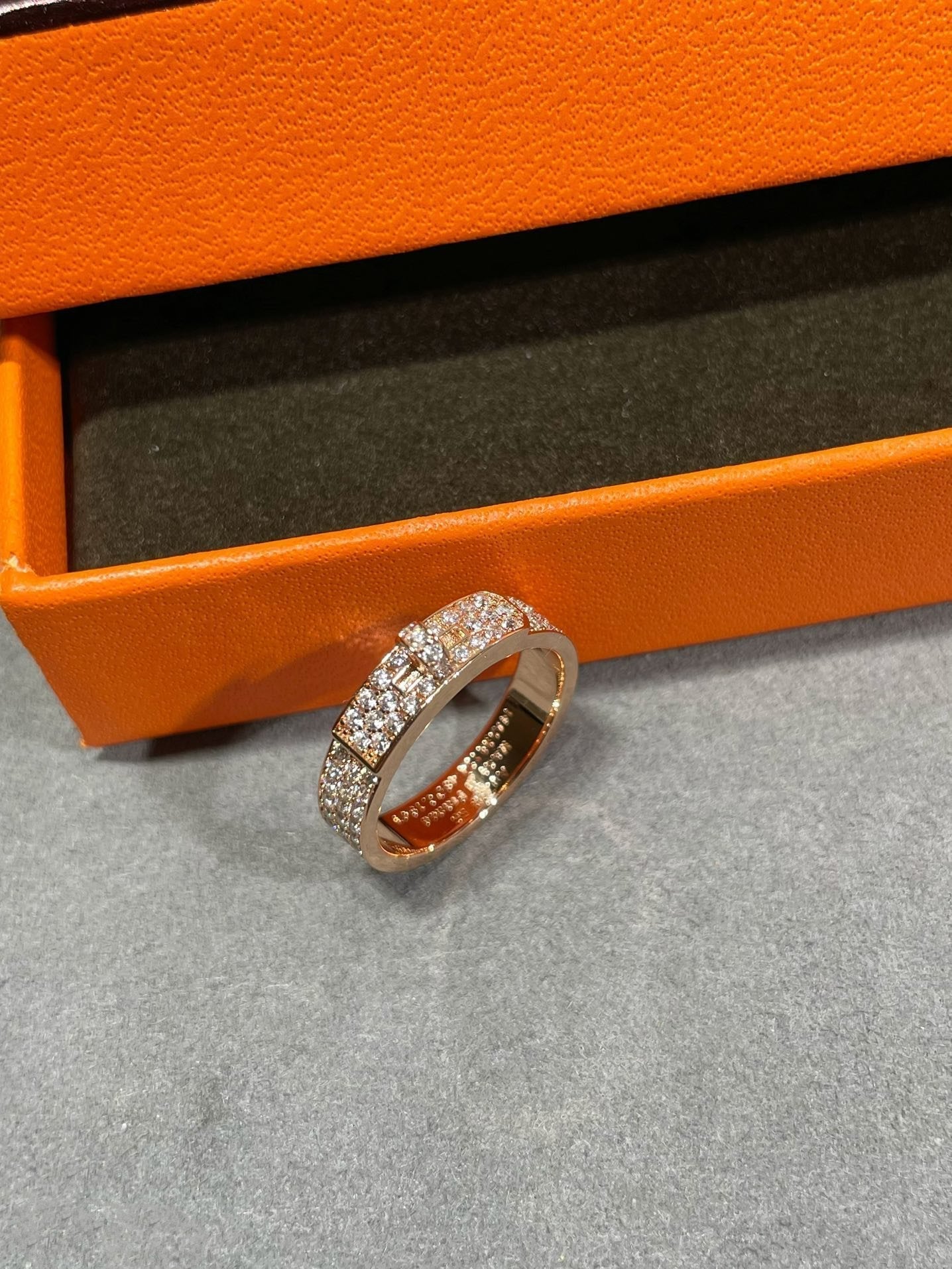 [Favorite]KELLY ROSE GOLD DIAMOND RING