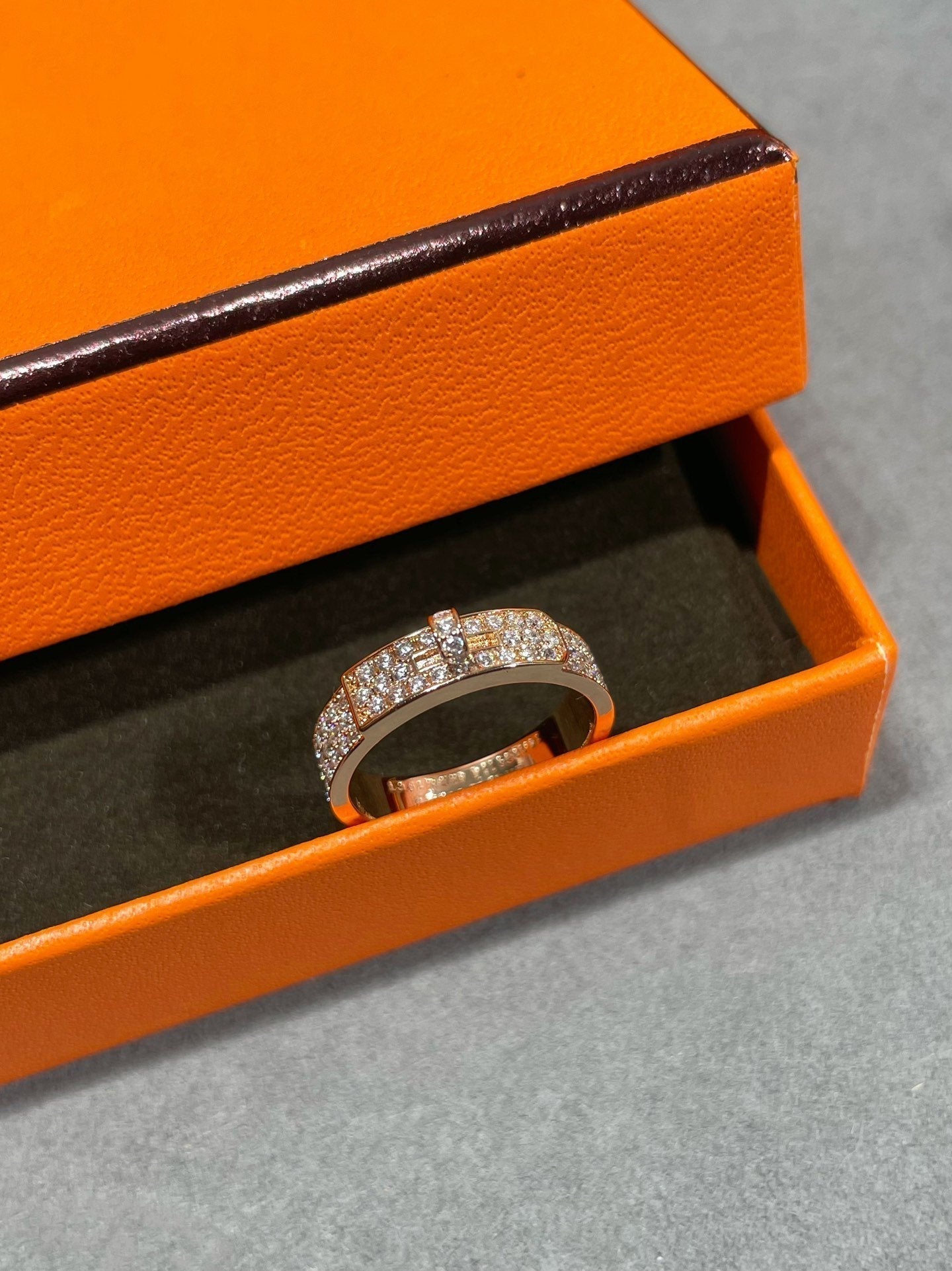 [Favorite]KELLY ROSE GOLD DIAMOND RING