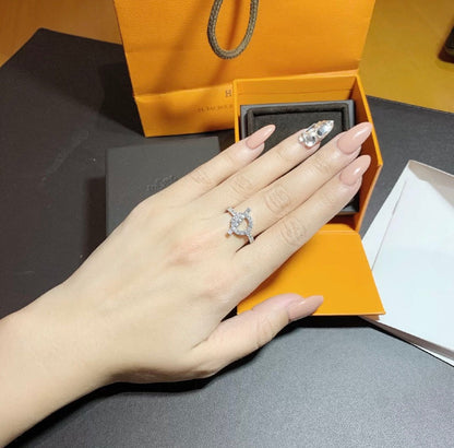 [Favorit]ECHAPPEE RING SILBER DIAMANT