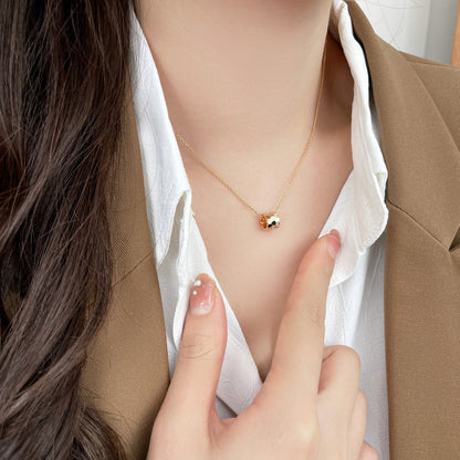 [Favorite]BEE MINI PEDANT DIAMOND NECKLACE