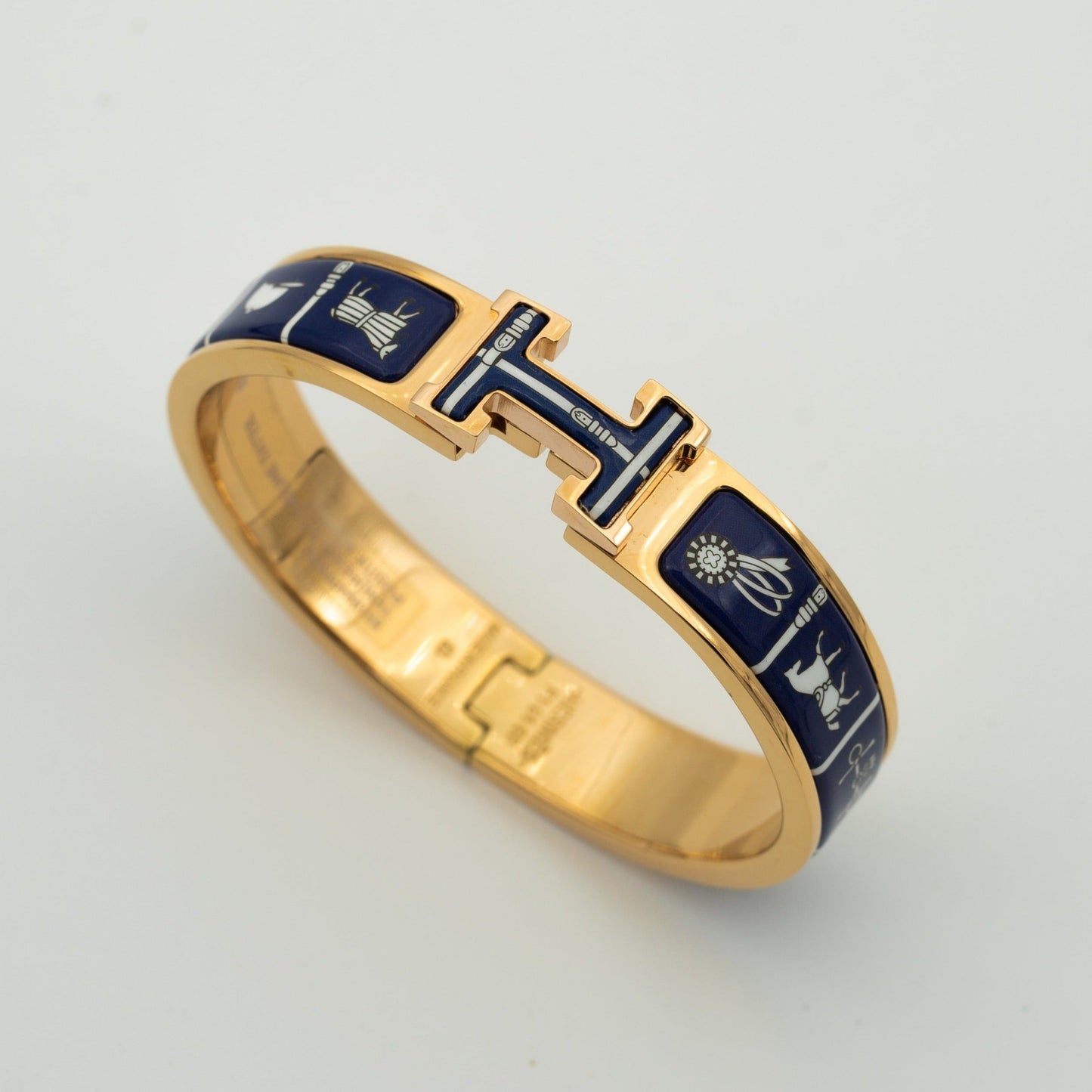 [Favorit]H ARMBAND BLAUE KERAMIK