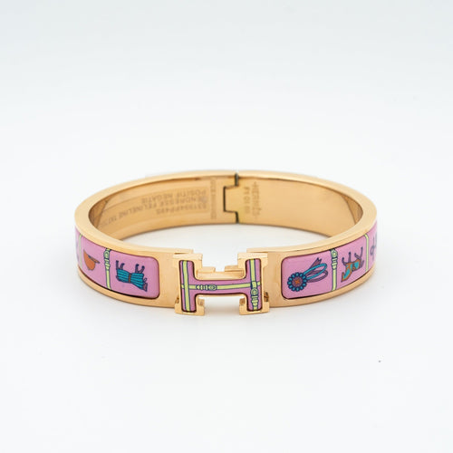 [Lieblingsartikel]H ROSE GOLD ARMBAND PINK KERAMIK