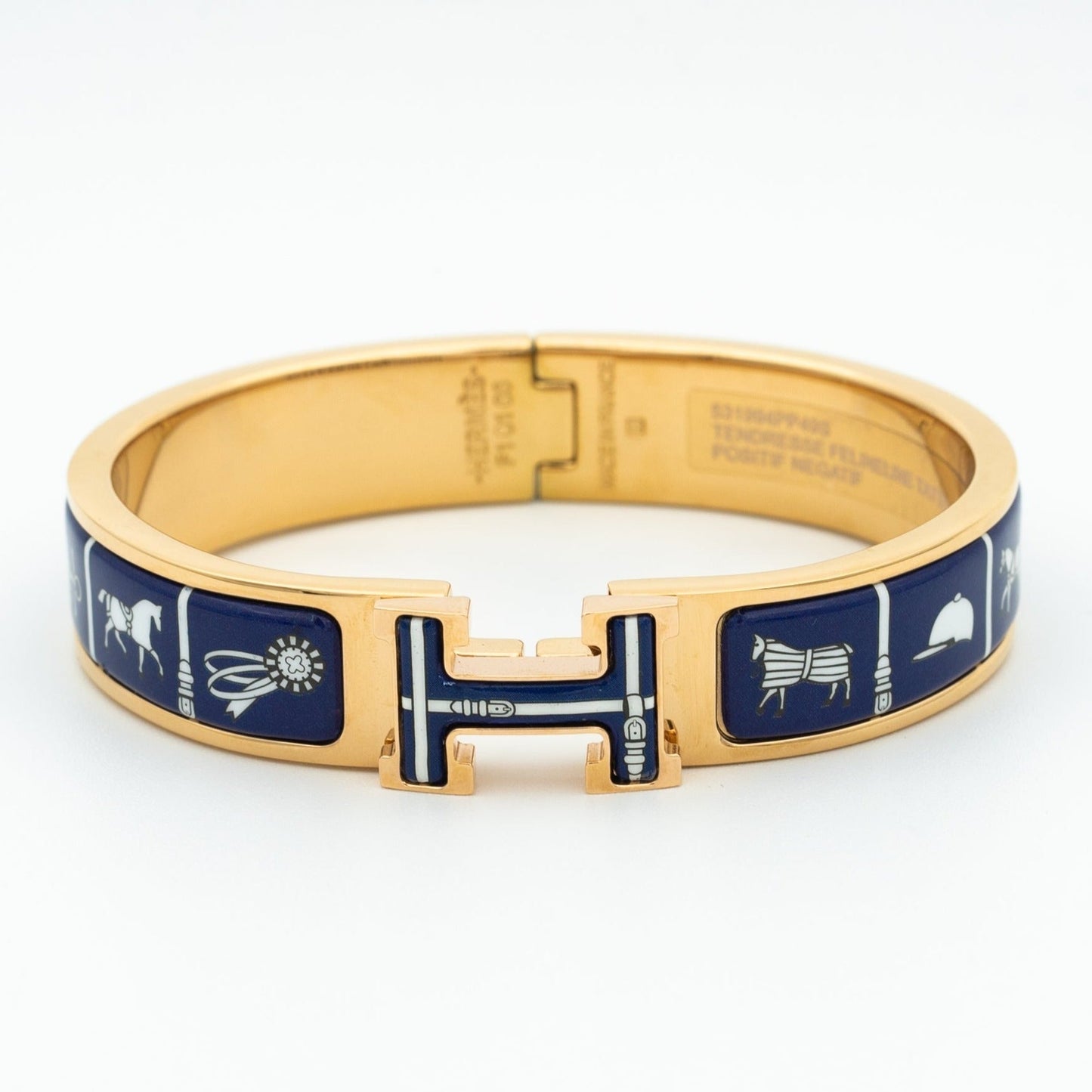 [Favorit]H ARMBAND BLAUE KERAMIK