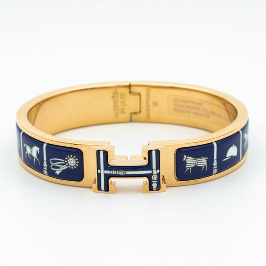 [Favorite]H BRACELET BLUE CERAMIC