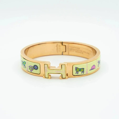 [Favorite]H ROSE GOLD ARMBAND CREME KERAMIK