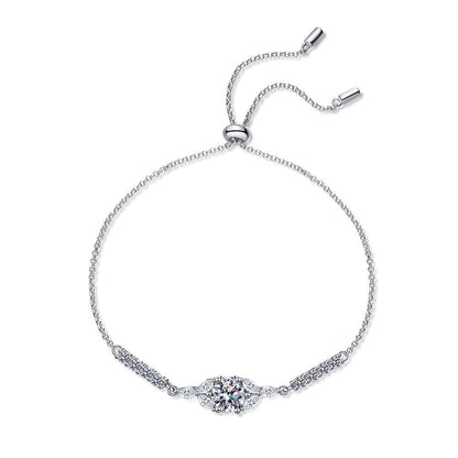[Favorite]BLOOMING STAR-FLOWER MOISSANITE BRACELET