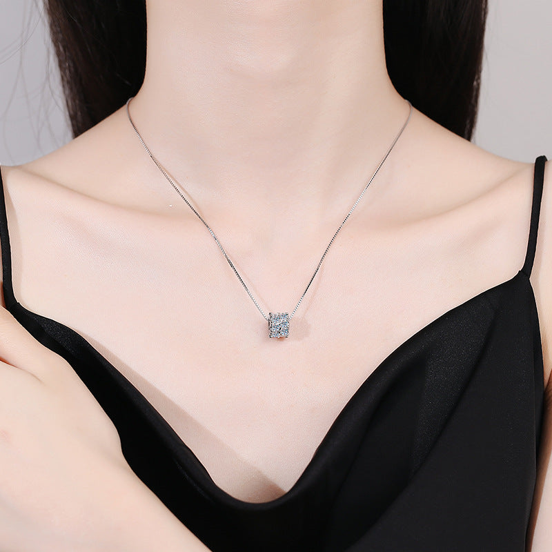 [Favorite]ELEGANT SLIM-WAIST MOISSANITE NECKLACE