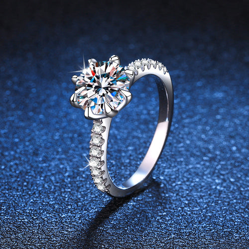 [Favorite]BOLD TIGER CLAW MOISSANITE ENGAGEMENT RING