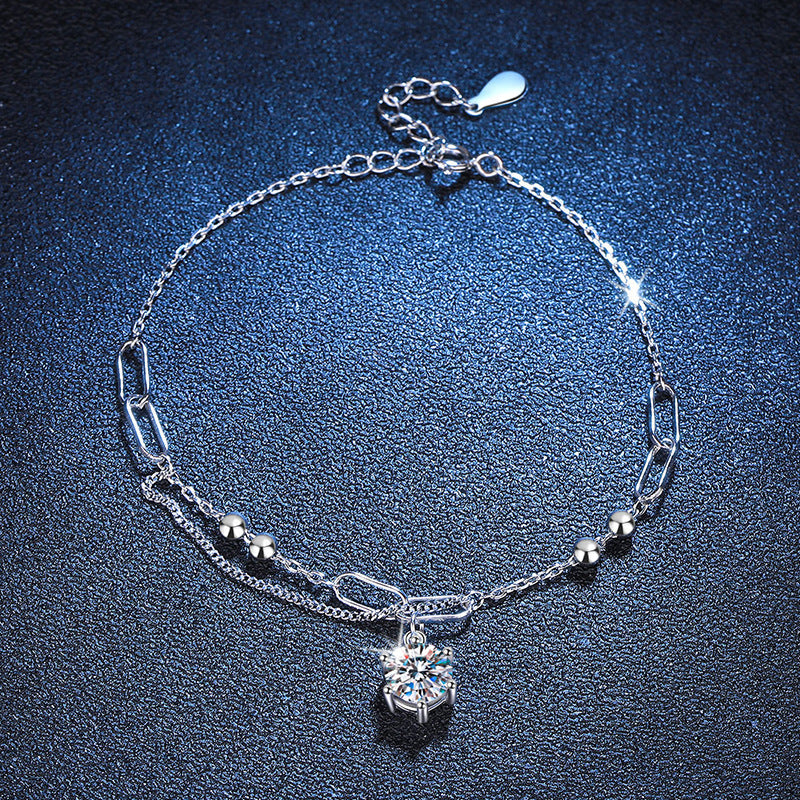 [Favorite]CLASSIC SOLITAIRE MOISSANITE BRACELET