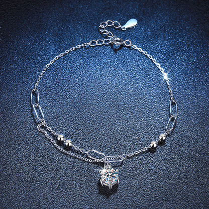 [Favorite]CLASSIC SOLITAIRE MOISSANITE BRACELET