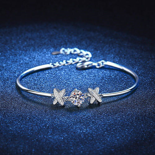 [Favorite]ELEGANT BOW-KNOT MOISSANITE BRACELET