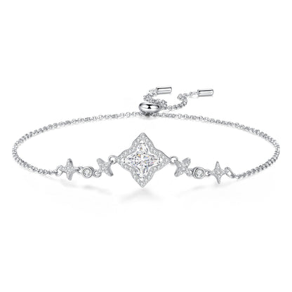 [Favorite]MARQUISE-CLOVER MOISSANITE BRACELET