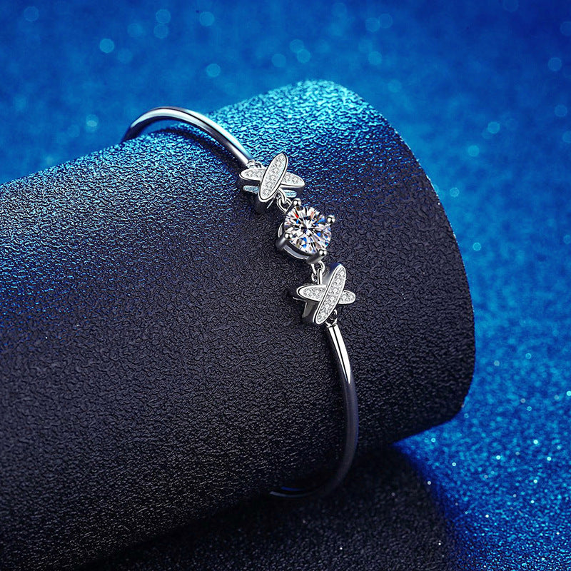 [Favorite]ELEGANT BOW-KNOT MOISSANITE BRACELET