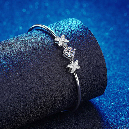 [Favorite]ELEGANT BOW-KNOT MOISSANITE BRACELET