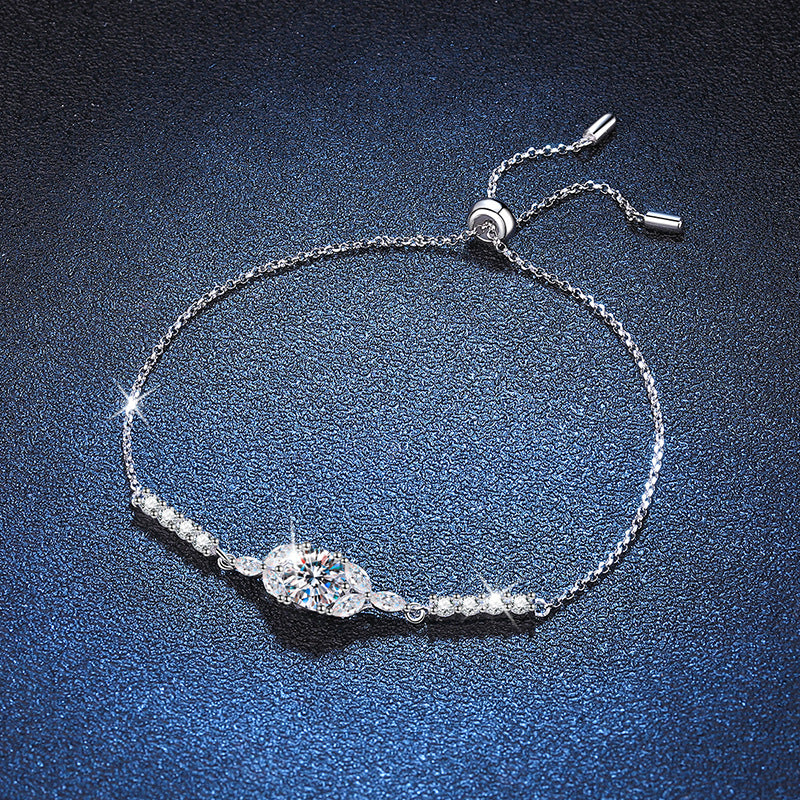 [Favorite]BLOOMING STAR-FLOWER MOISSANITE BRACELET