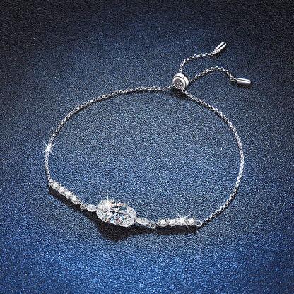 [Favorite]BLOOMING STAR-FLOWER MOISSANITE BRACELET