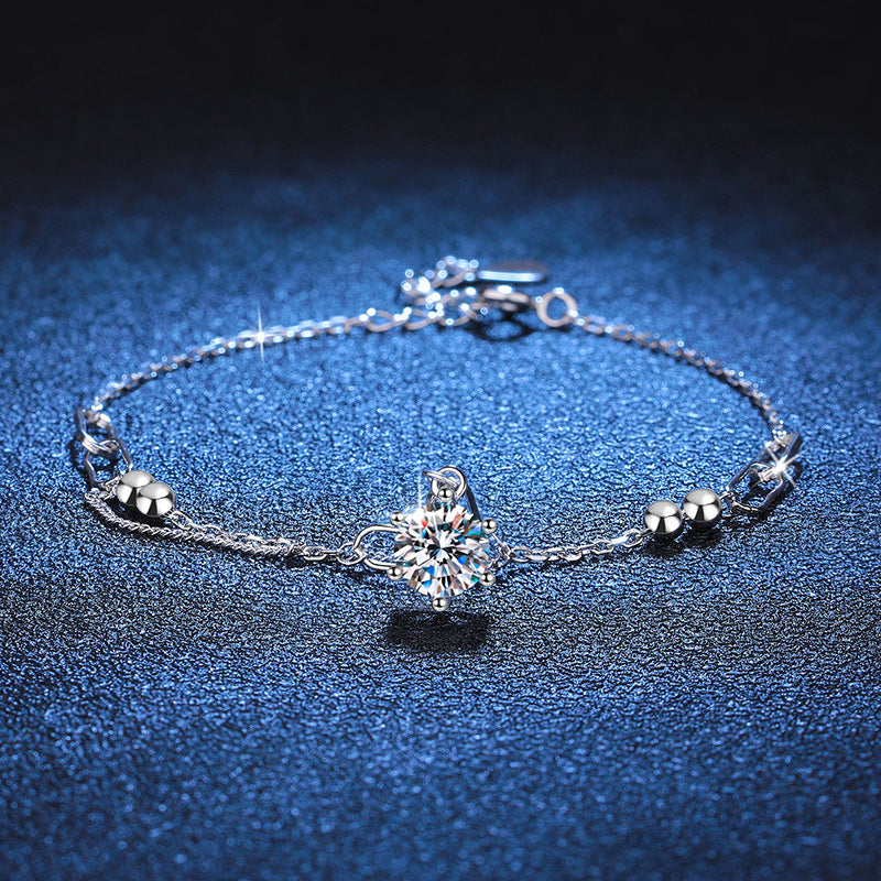 [Favorite]CLASSIC SOLITAIRE MOISSANITE BRACELET