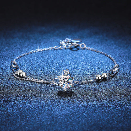 [Favorite]CLASSIC SOLITAIRE MOISSANITE BRACELET