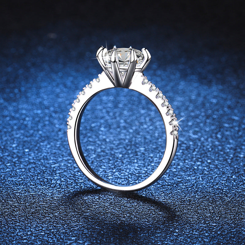 [Favorite]BOLD TIGER CLAW MOISSANITE ENGAGEMENT RING