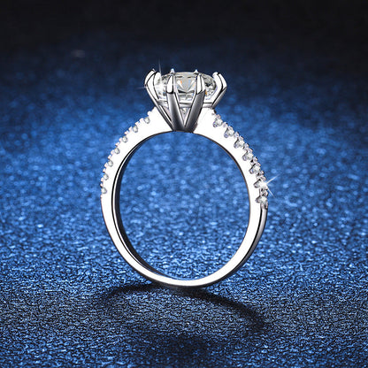 [Favorite]BOLD TIGER CLAW MOISSANITE ENGAGEMENT RING