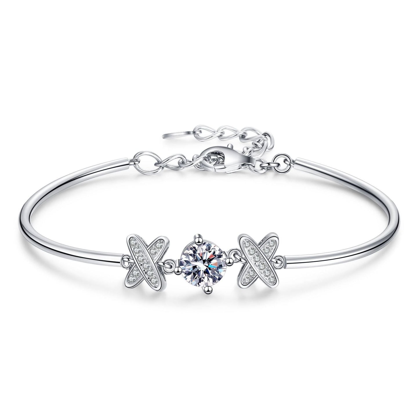 [Favorite]ELEGANT BOW-KNOT MOISSANITE BRACELET