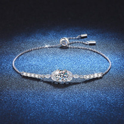 [Favorite]BLOOMING STAR-FLOWER MOISSANITE BRACELET