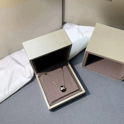 [Favorite]JEUX DE ROSE GOLD DIAMOND NECKLACE