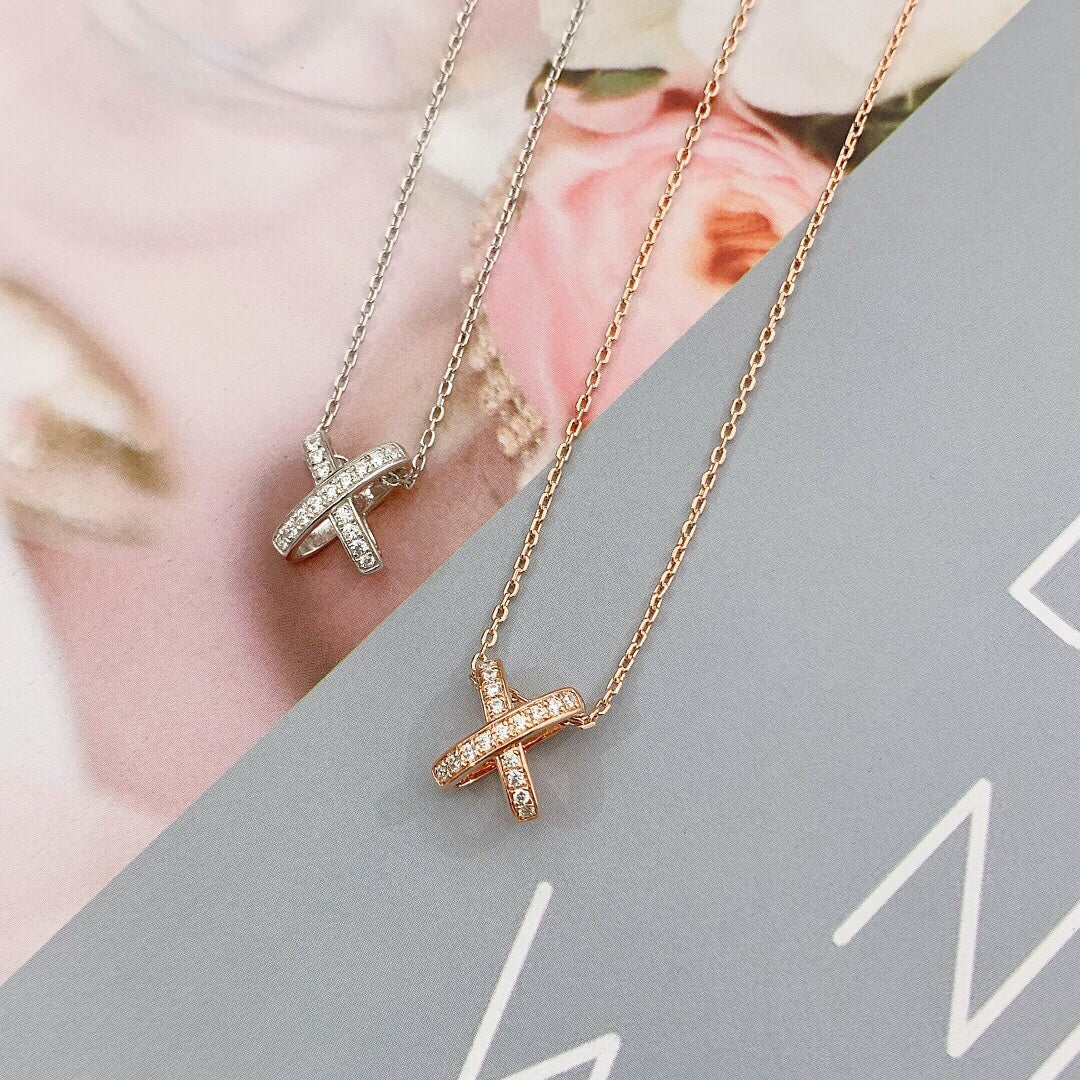 [Favorite]JEUX DE DIAMOND NECKLACE