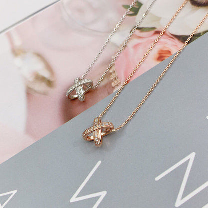 [Favorite]JEUX DE DIAMOND NECKLACE