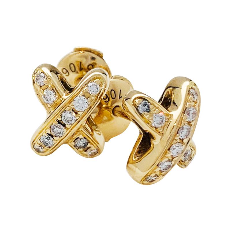 [Favorite]GOLDBESETZTE DIAMANT-OHRRINGE
