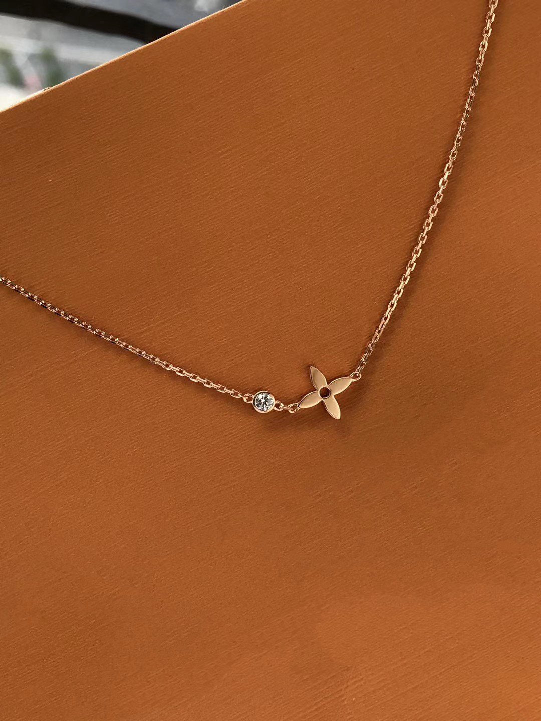 [Favorite]BLOSSOM PENDANT ROSE GOLD AND DIAMOND