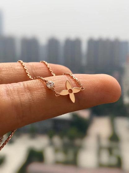 [Favorite]BLOSSOM PENDANT ROSE GOLD AND DIAMOND