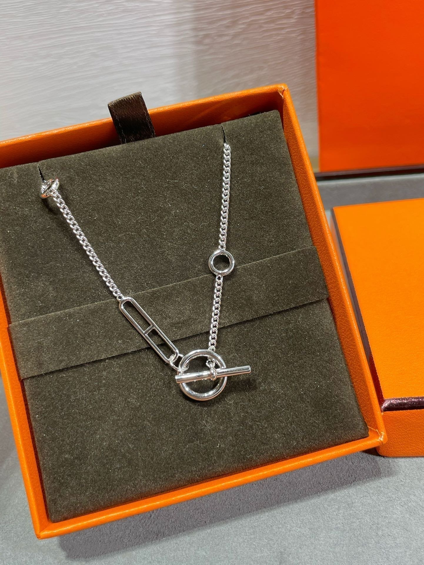 [Favorite]HM STERLING CHAINE D'ANCRE HEART