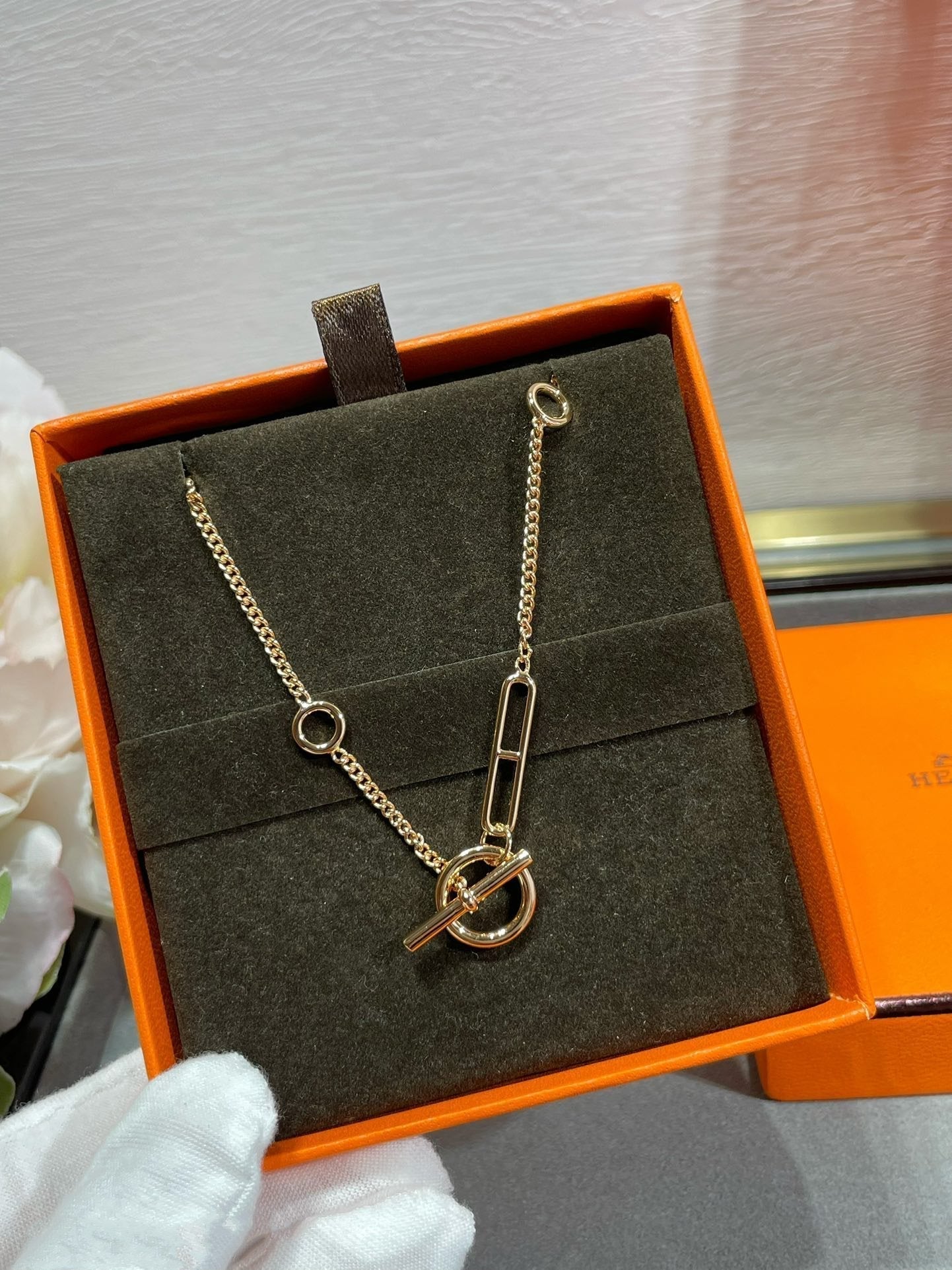 [Favorite]HM STERLING CHAINE D'ANCRE HEART