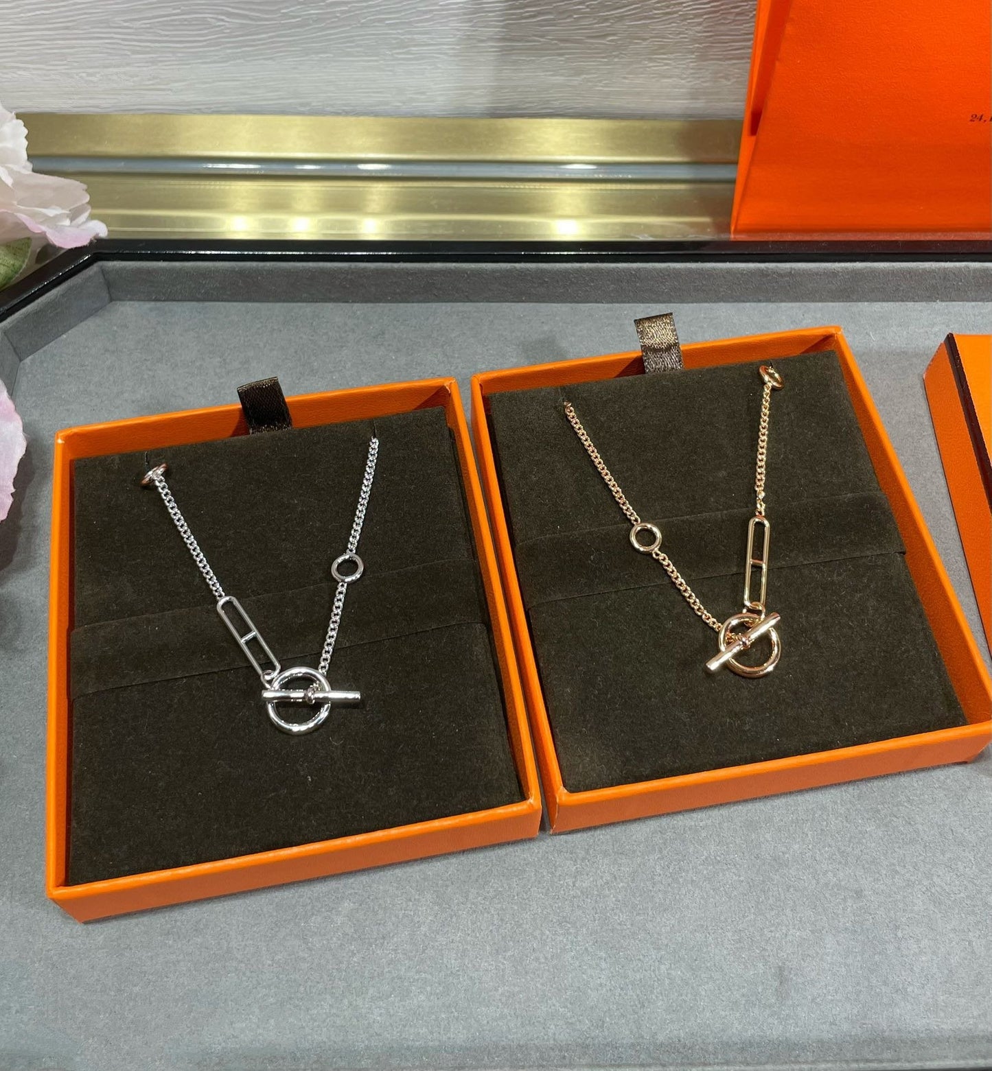 [Favorite]HM STERLING CHAINE D'ANCRE HEART
