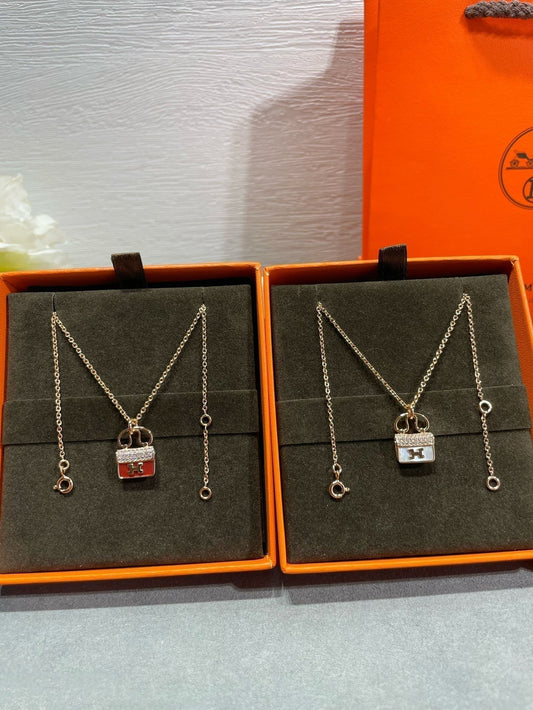 [Favorite]H CIRCE MOISSANITE PENDANT NECKLACE GOLD