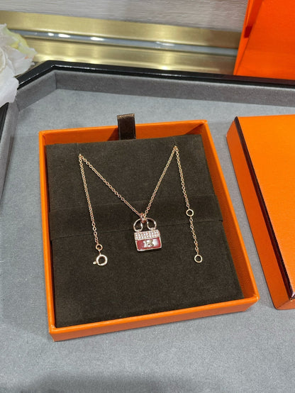 [Favorite]H CIRCE MOISSANITE PENDANT NECKLACE GOLD