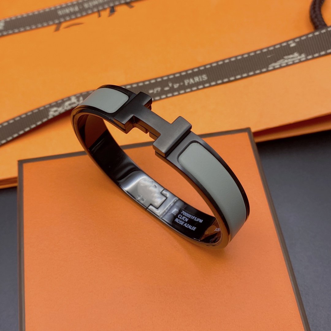 [Favorit]CLIC HM SO SCHWARZ GRAUES ARMBAND