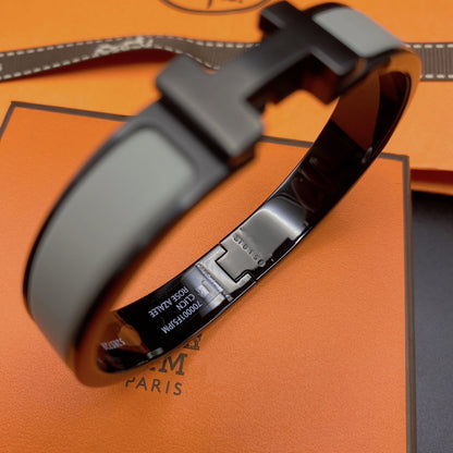 [Favorit]CLIC HM SO SCHWARZ GRAUES ARMBAND