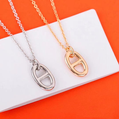[Favorite]HM PIG NOSE NECKLACE