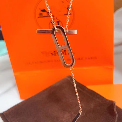 [Favorite]HM NECKLACE PLATINUM ROSE GOLD DIAMOND
